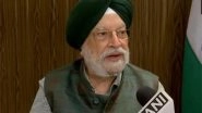 Business News | Hardeep Puri to Apprise Parliament About India's Energy Supply Situation Later Today