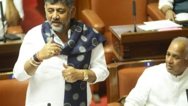 India News | Let BJP MPs Speak on LPG Shortage in Parliament, Get Justice for People: Karnataka DCM DK Shivakumar