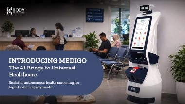 Business News | Kody Technolab Ltd. Launches Medigo Robot, AI-powered Health Screening System Built to Expand Preventive Healthcare Infrastructure