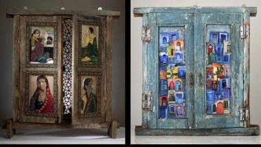 Business News | Nandita Desai Unveils a Unique Painting Exhibition on Vintage and Handcrafted Windows