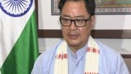 India News | Union Minister Kiren Rijiju Criticises Rahul Gandhi for Ignoring Dicussion on LPG Shortage in Lok Sabha