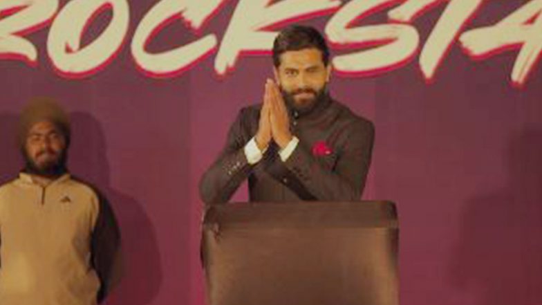 Entertainment News | 'Khamma Ghani, Rajasthan!': Jadeja Recreates Akshaye Khanna's Viral Scene from 'Dhurandhar' After Grand RR Welcome