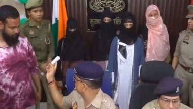 India News | Uttar Pradesh: Moradabad Police Arrests Members of 'honey Trap' Gang for Blackmailing, Extortion