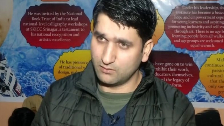 India News | J-K: Self-taught Calligraphy Artist in Srinagar Educates Next Generation with Training Institute