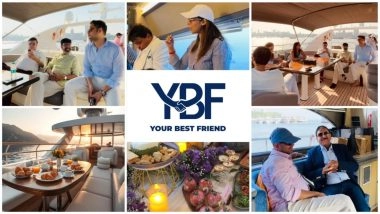 Business News | Entrepreneurs Gather for a Luxury Networking Sundowner on a Ferretti 880 Yacht in Mumbai