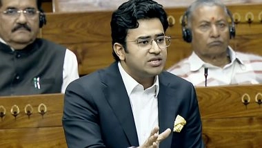 India News | Tejashwi Surya-chaired Panel Submits Jan Vishwas Bill Committee Report, Recommends Removal of 1,000 Criminal Offences