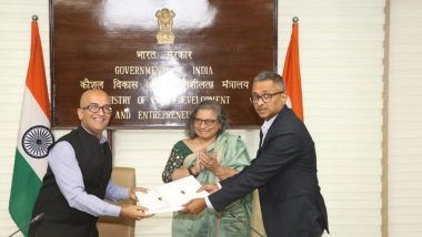 Business News | Ministry of Skill Development and Entrepreneurship Signs MoU with GATI Foundation to Deepen Coordination in India's Global Skills Mobility Ecosystem