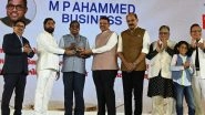 Business News | Malabar Group Chairman Conferred Maharashtrian of the Year Award 2026 by Maharashtra CM Devendra Fadnavis