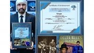 Business News | Vineet Singh Hukmani Makes History as the 'First Indian Artist to Top Global Blues Album and Song Charts'
