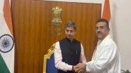 India News | Suvendu Adhikari Meets West Bengal Governor RN Ravi at Lok Bhavan