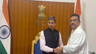 India News | Suvendu Adhikari Meets West Bengal Governor RN Ravi at Lok Bhavan
