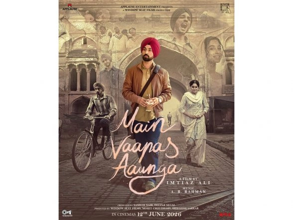 Entertainment News | 'Mai Vaapas Aaunga' Teaser: Diljit Dosanjh Narrates a Tale of Love & Longing in Imtiaz Ali's Upcoming Directorial