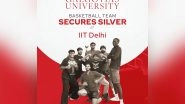 Sports News | Galgotias University Basketball Team Wins Silver at IIT Delhi Sports Fest