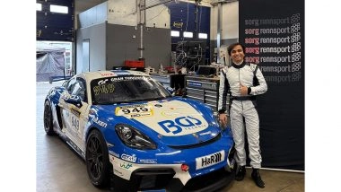 Sports News | Indian Racer Akshay Gupta Steps Up to Porsche's GT4 Car for 2026 Nurburgring Langstrecken-Serie