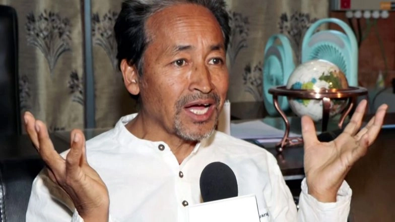 India News | Centre Decides to Revoke Detention of Activist Sonam Wangchuk with Immediate Effect
