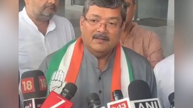 India News | ECI Has Become Questionable: Congress MP Mukul Wasnik on Opposition's Notice Seeking CEC's Removal