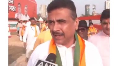 India News | Another 'Brigade' Rally: Suvendu Adhikari Compares PM Modi's Kolkata Rally to 1971 Victory Celebration