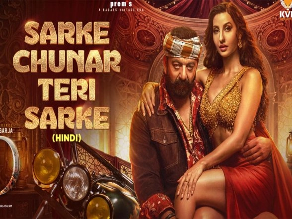 Entertainment News | Nora Fatehi, Sanjay Dutt Groove to 'Sarke Chunar Teri Sarke' from 'KD: The Devil'
