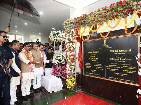India News | Assam CM Inaugurates, Lays Foundation Stones for Several Development Projects Worth Around Rs 340 Crore