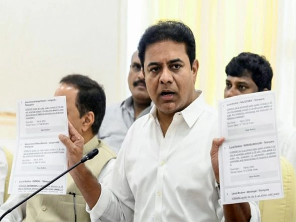 India News | Congress' Plan on Musi Not Beautification but Land Grab Scheme: BRS Working President KTR