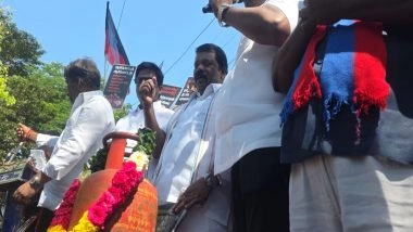 India News | DMK, Congress, VCK Stage Protest over LPG Shortage in Chennai