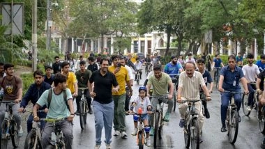 Sports News | 65th Edition of Fit India Sundays on Cycle Takes Place in More Than 5000 Locations Across India
