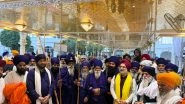 India News | Punjab: Newly Sworn-in Delhi LG Taranjit Singh Sandhu Visits Gurudwara Harmandir Sahib