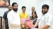 Entertainment News | Marathi Actress Vishakha Subhedar Thanks Maharashtra Dy CM Eknath Shinde After Son's Safe Return from Kuwait