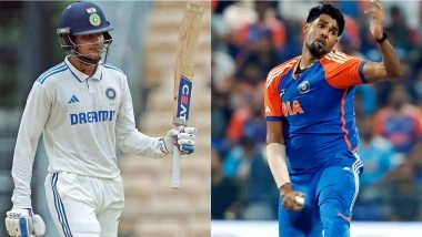 Sports News | BCCI Naman Awards 2026: Shubman Gill Named Best International Cricketer, Harshit Rana Wins Best International Debut Award