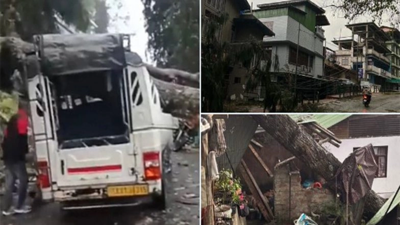 India News | 1 Woman Killed, 3 Others Injured in Sikkim Due to Severe Weather