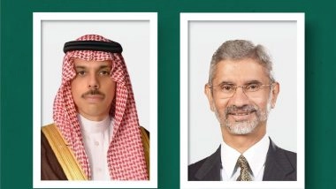 World News | EAM Jaishankar Holds Talks on West Asia Developments with FM of Saudi Arabia