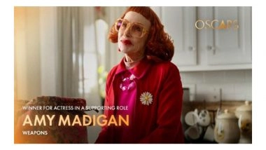 Entertainment News | Oscars: Best Supporting Actress Award Goes to Amy Madigan