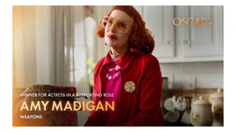 Entertainment News | Oscars: Best Supporting Actress Award Goes to Amy Madigan