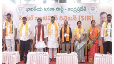 India News | SIR Workshop Held in Vijayawada Not Party Initiative, Andhra BJP President Clarifies
