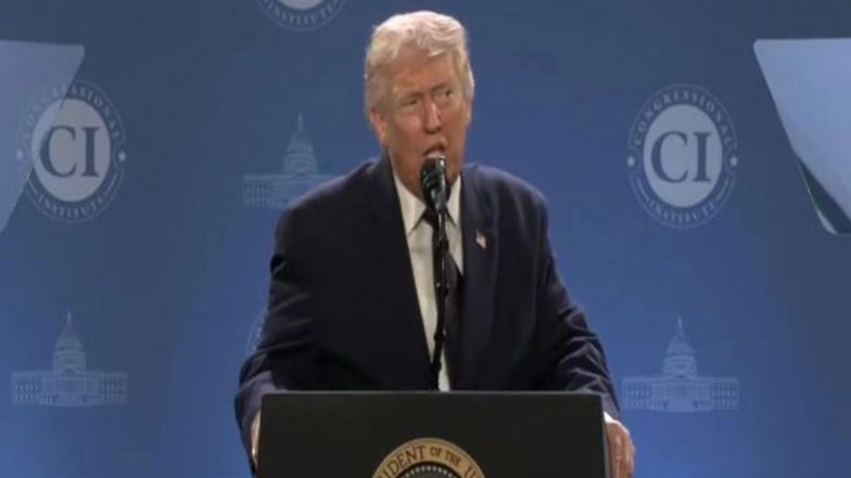 World News | Trump Criticises Supreme Court over Tariff Ruling, Attacks Fed Chair Powell