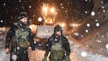 India News | J-K: Indian Army Rescues 235 Civilians Stranded at Sinthan Top in Kishtwar Due to Heavy Snowfall