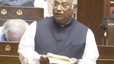 India News | Mallikarjun Kharge Raises Concerns over LPG Shortage in Rajya Sabha, Union Minister JP Nadda Hits Back at Congress