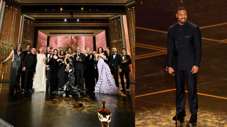 Entertainment News | Oscars 2026: 'One Battle After Another' Dominates with 6 Awards; Michael B Jordon Creates History with Best Actor Win