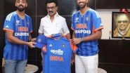 Sports News | Tamil Nadu CM Stalin Meets Washington Sundar, Varun Chakaravarthy After India's T20 WC Triumph