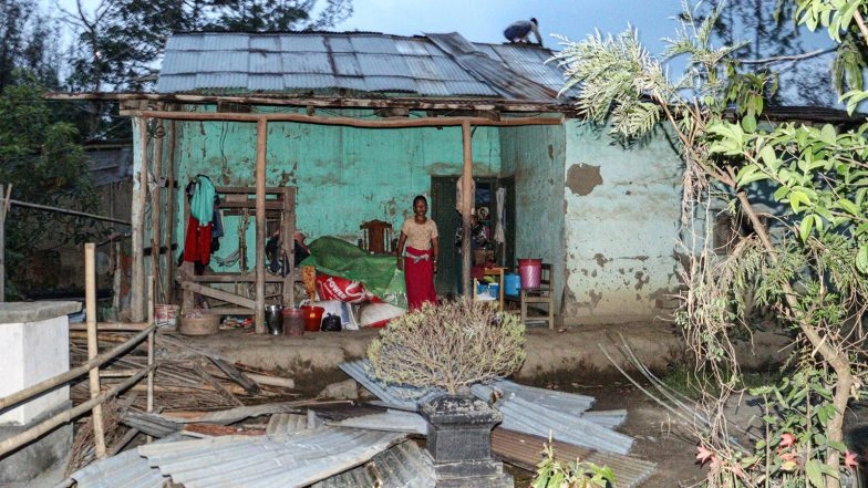 India News | Hailstorms, Heavy Rainfall Damage Houses and Crops in Manipur