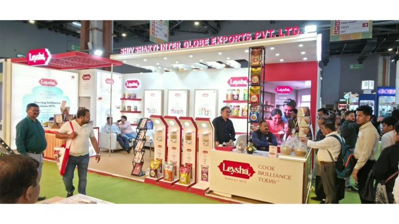 Business News | Shiv Shakti Inter Globe Exports Pvt. Ltd. Basmati Draws Standout Response at AAHAR 2026