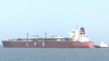 India News | LPG Tanker Shivalik Reaches Gujarat's Mundra Port After Crossing Strait of Hormuz