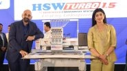 Business News | HSW Launches India's First Fastest Single-Head Embroidery Machine 'Turbo 1.5'