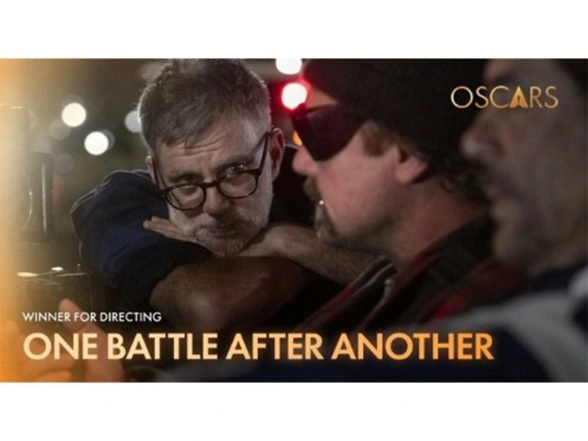 Entertainment News | Paul Thomas Anderson Dedicates First Oscar Win to Children for 'One Battle After Another' at Academy Awards 2026