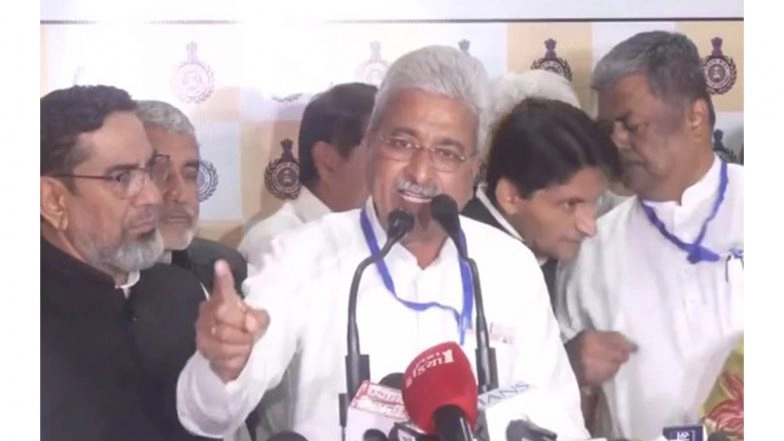 India News | Haryana Congress President Rao Narendra Singh Slams BJP's 'Anti-Dalit' Ideology After Party Wins 2 Seats in Rajya Sabha