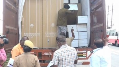 India News | Tamil Nadu: Flying Squad Intensifies Vehicle Checking in Trichy Ahead of Elections