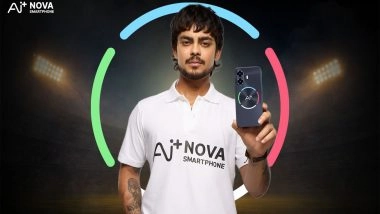 Business News | Power Hitter Ishan Kishan Joins Forces with Ai+ Smartphone