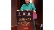 Business News | Dr. Abhishek Manu Singhvi Calls for Radical Reform to Address the Pendency Crisis