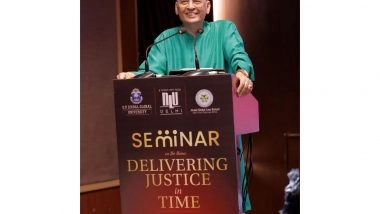 Business News | Dr. Abhishek Manu Singhvi Calls for Radical Reform to Address the Pendency Crisis