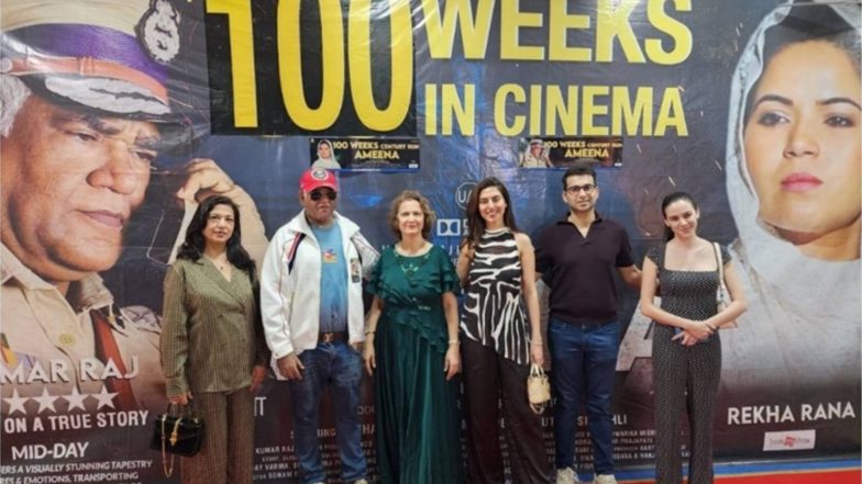 Business News | 'Ameena' Celebrates Historic 100 Weeks in Cinemas; Kumar Raj Productions Hosts Grand Celebration in Mumbai
